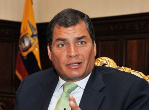 Rafael Coreea Presedintele Ecuadorului